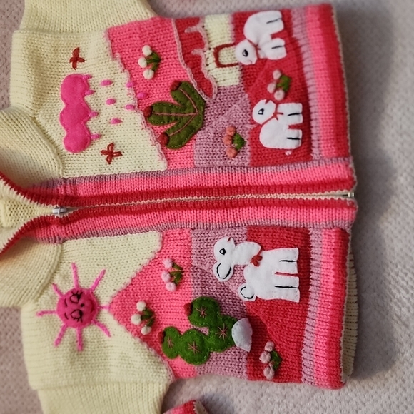 Hand Woven Baby Sweaters - Picture 2 of 4